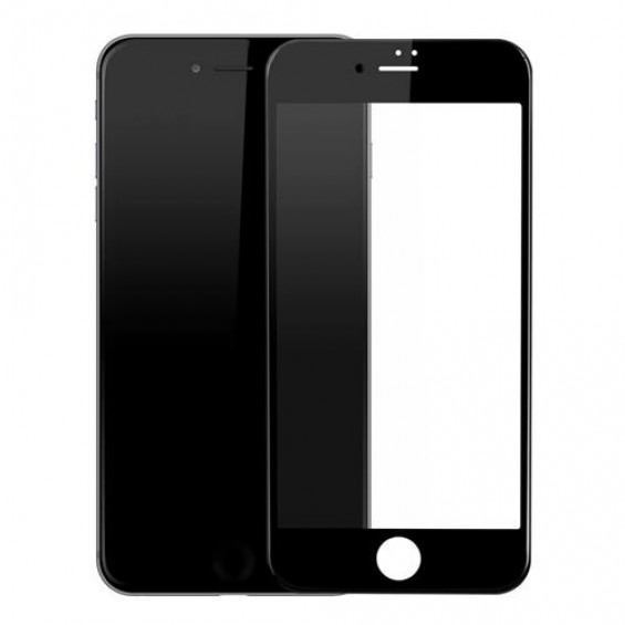 cristal templado para iphone negro