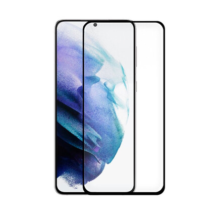 Comprar Cristal templado completo para SAMSUNG GALAXY S21 PLUS (FUNCIONA HUELLA)