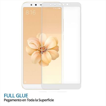 CRISTAL TEMPLADO COMPLETO PARA XIAOMI MI A2