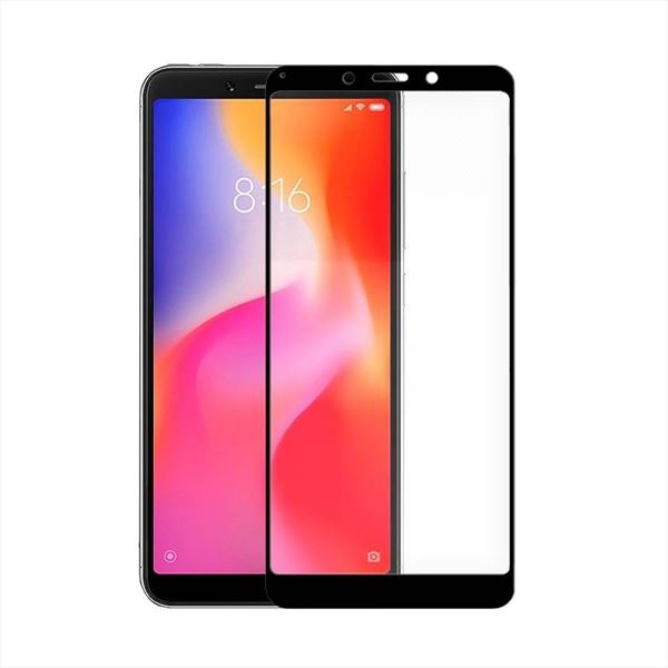 CRISTAL TEMPLADO COMPLETO PARA XIAOMI REDMI 6 y 6A