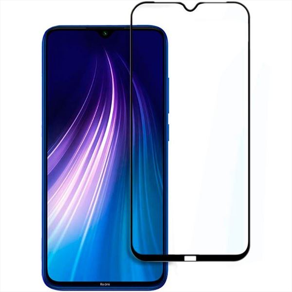 CRISTAL TEMPLADO COMPLETO PARA XIAOMI REDMI NOTE 8 y REDMI NOTE 8 2021