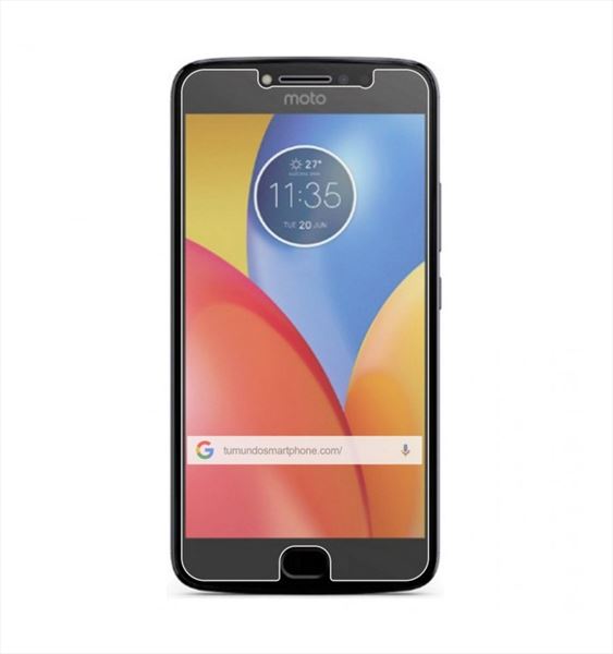 CRISTAL TEMPLADO PARA MOTO E4 PLUS