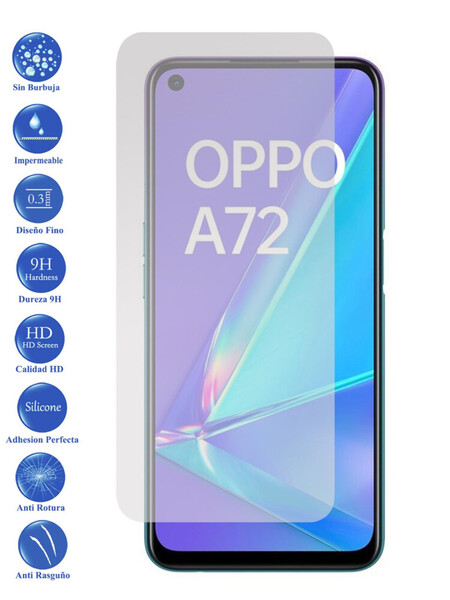 CRISTAL TEMPLADO PARA OPPO A72