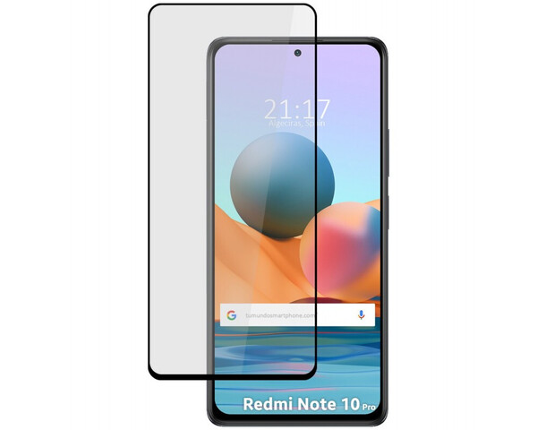 CRISTAL TEMPLADO PARA REDMI NOTE 10 y REDMI NOTE 10S